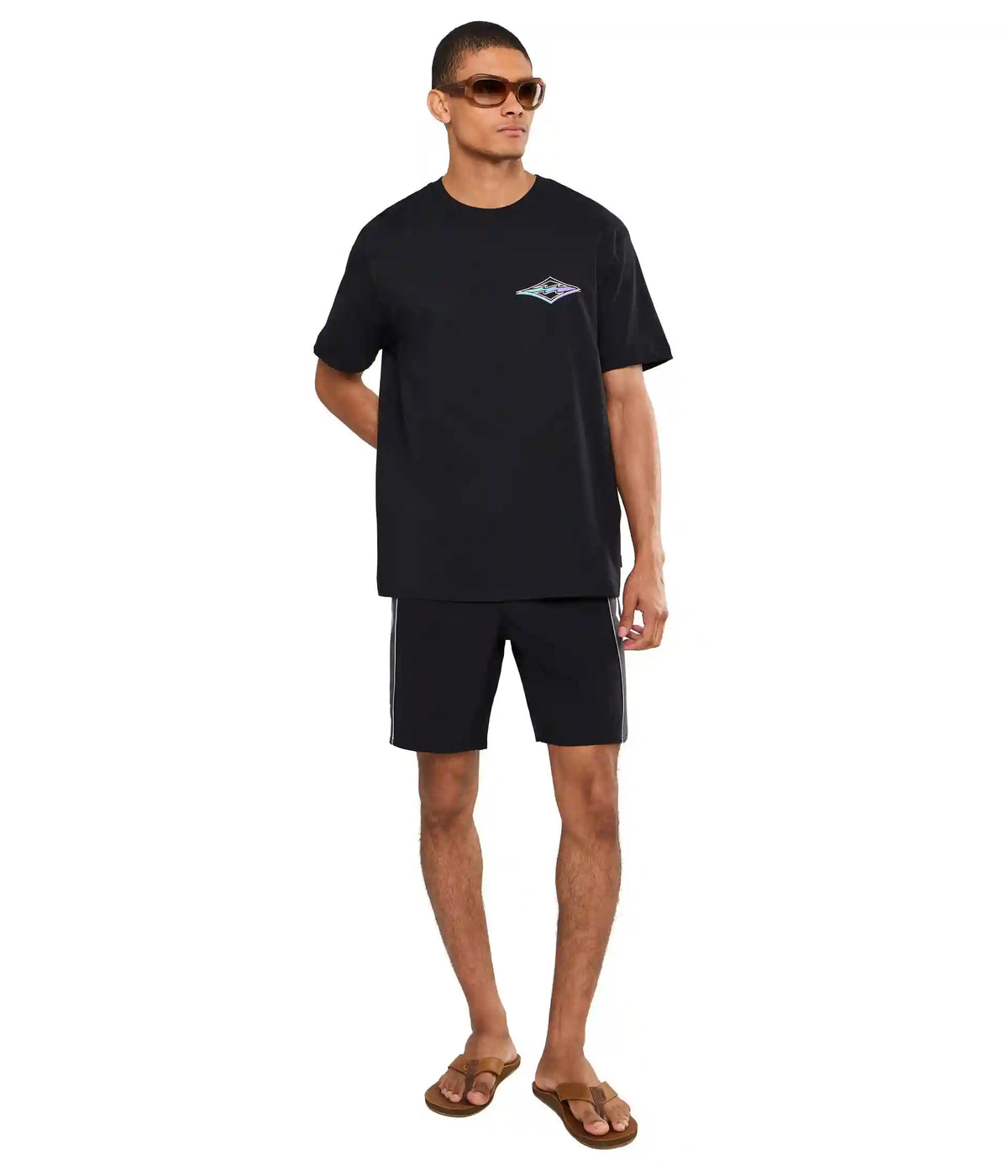 Men's Billabong Crayon Wave Premium Short Sleeve