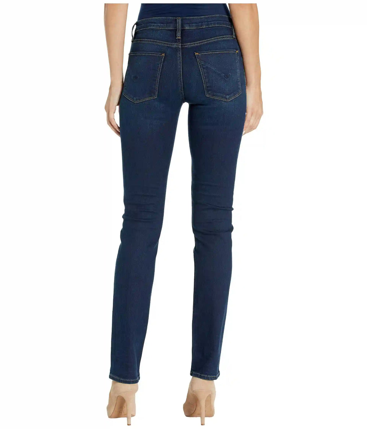 Women's Hudson Jeans Nico Mid-Rise Straight in Requiem