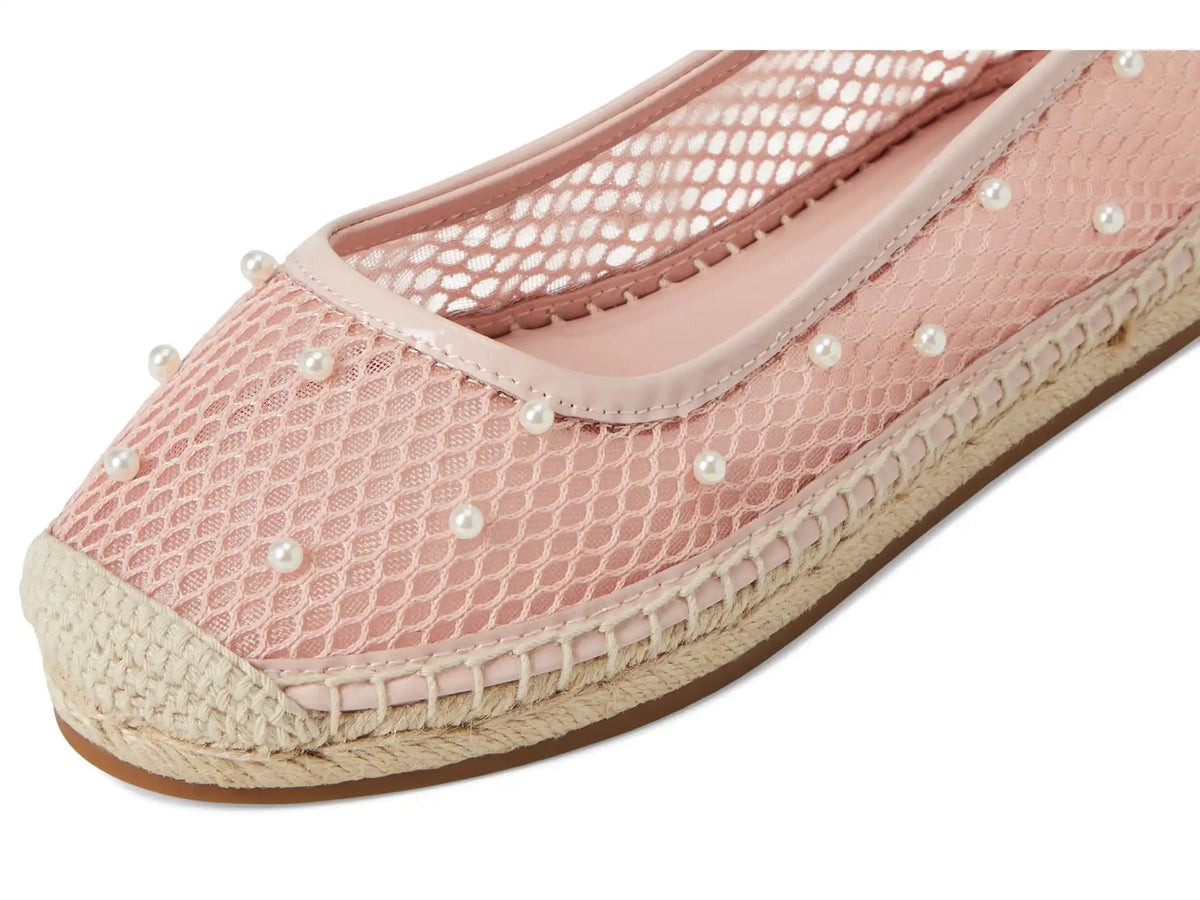 Women's Kate Spade New York Pearl Fishnet Espadrille Ballet Flat