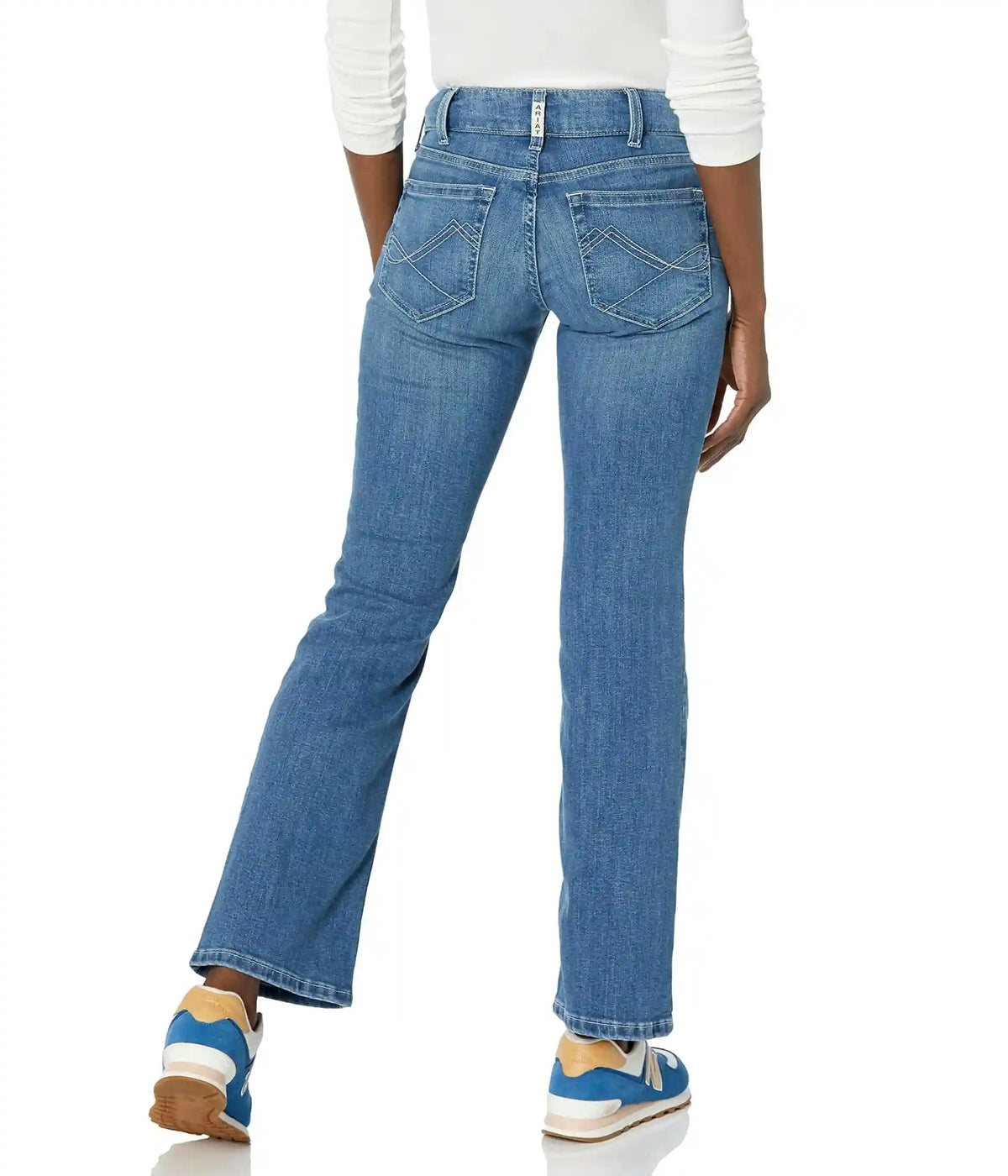 Women's Ariat Real Mid-Rise Patricia Boot Jeans