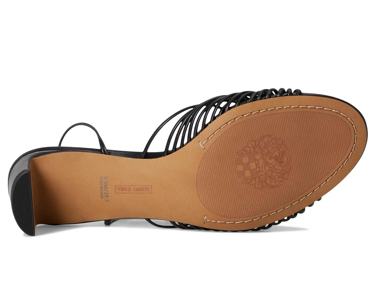 Women's Vince Camuto Lory Ankle Wrap Kitten Heel Sandals