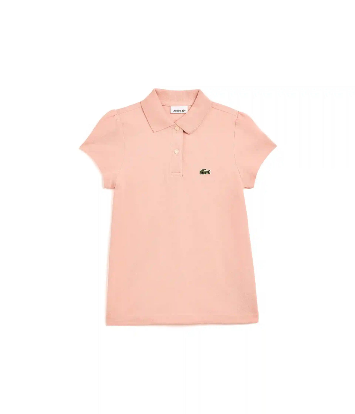 Lacoste Kids Scallop Collar Polo (Big Kid)